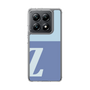 スリムプロテクションケース［ オリジナル - initial two tone - Z blue ］