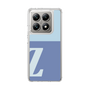 スリムプロテクションケース［ オリジナル - initial two tone - Z blue ］