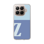 スリムプロテクションケース［ オリジナル - initial two tone - Z blue ］