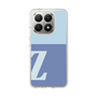 スリムプロテクションケース［ オリジナル - initial two tone - Z blue ］