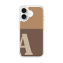スリムプロテクションケース［ オリジナル - initial two tone - A brown ］