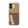 スリムプロテクションケース［ オリジナル - initial two tone - A brown ］