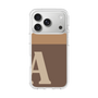 スリムプロテクションケース［ オリジナル - initial two tone - A brown ］