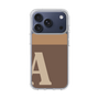 スリムプロテクションケース［ オリジナル - initial two tone - A brown ］