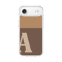 スリムプロテクションケース［ オリジナル - initial two tone - A brown ］