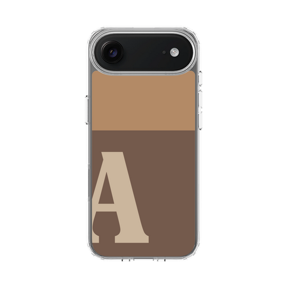 スリムプロテクションケース［ オリジナル - initial two tone - A brown ］
