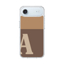 スリムプロテクションケース［ オリジナル - initial two tone - A brown ］