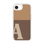 スリムプロテクションケース［ オリジナル - initial two tone - A brown ］