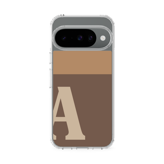スリムプロテクションケース［ オリジナル - initial two tone - A brown ］