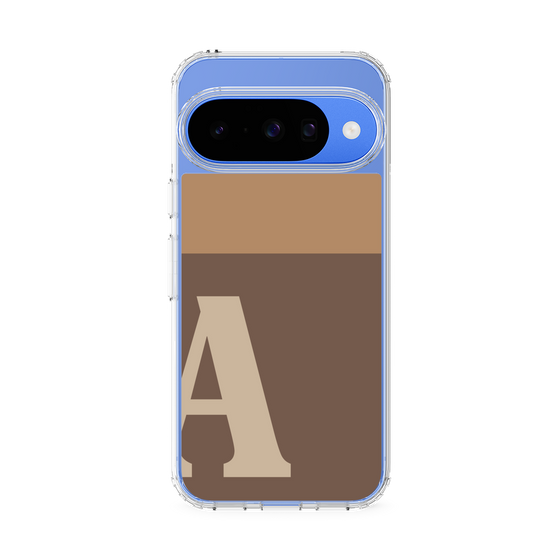スリムプロテクションケース［ オリジナル - initial two tone - A brown ］