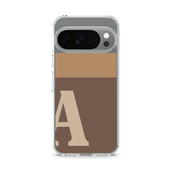 スリムプロテクションケース［ オリジナル - initial two tone - A brown ］