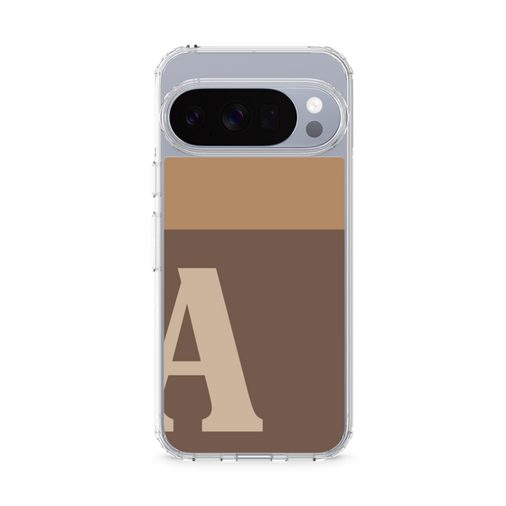 スリムプロテクションケース［ オリジナル - initial two tone - A brown ］