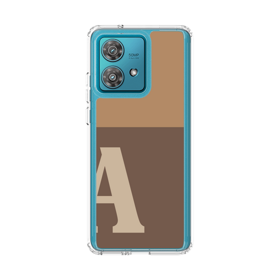 スリムプロテクションケース［ オリジナル - initial two tone - A brown ］