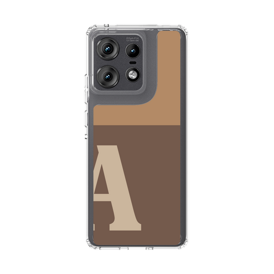 スリムプロテクションケース［ オリジナル - initial two tone - A brown ］