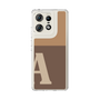 スリムプロテクションケース［ オリジナル - initial two tone - A brown ］