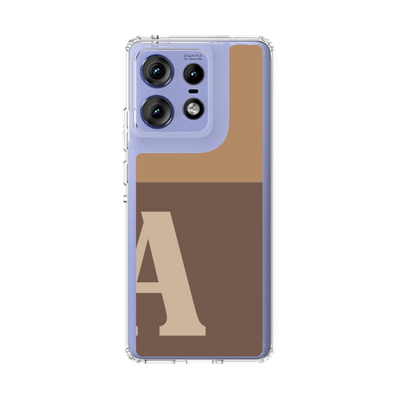 スリムプロテクションケース［ オリジナル - initial two tone - A brown ］