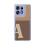 スリムプロテクションケース［ オリジナル - initial two tone - A brown ］