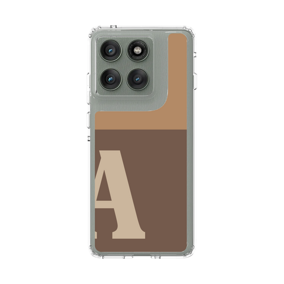 スリムプロテクションケース［ オリジナル - initial two tone - A brown ］