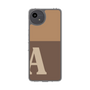 スリムプロテクションケース［ オリジナル - initial two tone - A brown ］