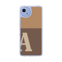 スリムプロテクションケース［ オリジナル - initial two tone - A brown ］