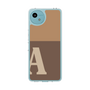 スリムプロテクションケース［ オリジナル - initial two tone - A brown ］