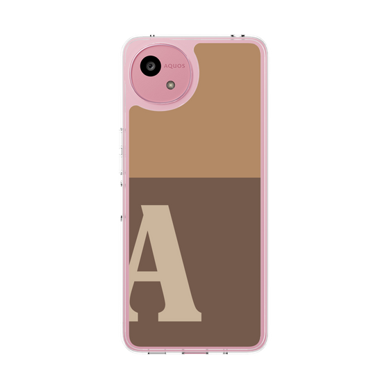 スリムプロテクションケース［ オリジナル - initial two tone - A brown ］