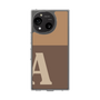 スリムプロテクションケース［ オリジナル - initial two tone - A brown ］
