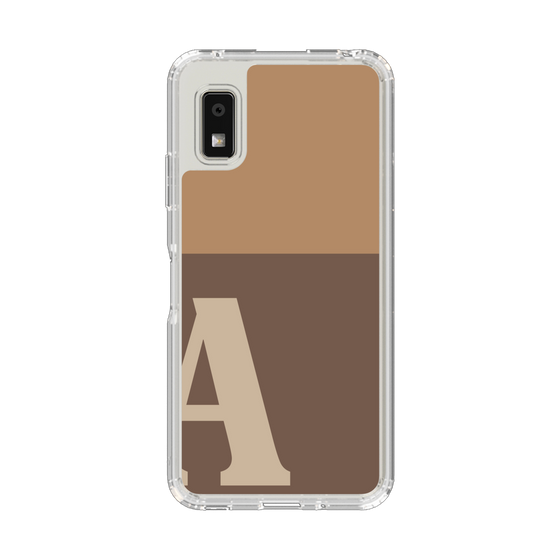 スリムプロテクションケース［ オリジナル - initial two tone - A brown ］