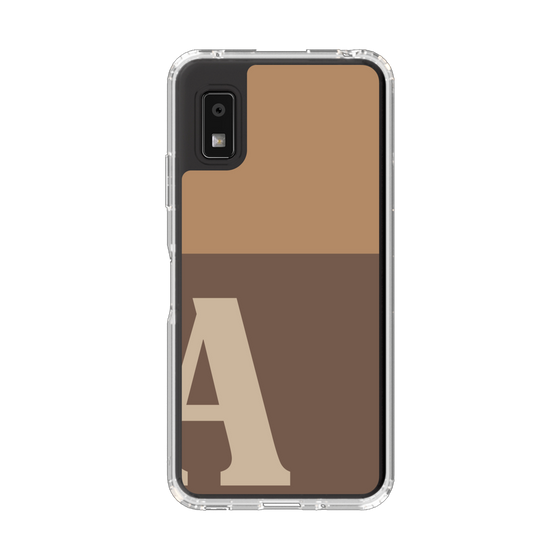 スリムプロテクションケース［ オリジナル - initial two tone - A brown ］