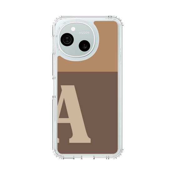 スリムプロテクションケース［ オリジナル - initial two tone - A brown ］