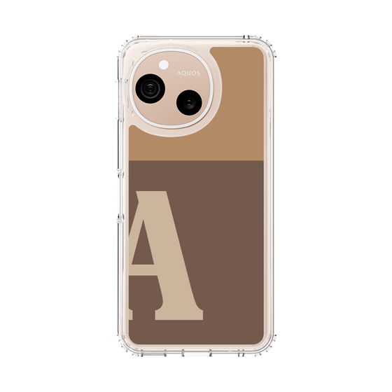 スリムプロテクションケース［ オリジナル - initial two tone - A brown ］