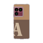 スリムプロテクションケース［ オリジナル - initial two tone - A brown ］