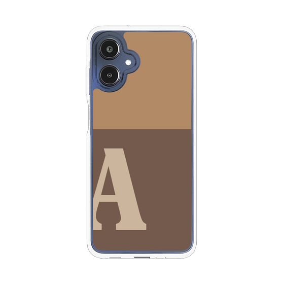 スリムプロテクションケース［ オリジナル - initial two tone - A brown ］