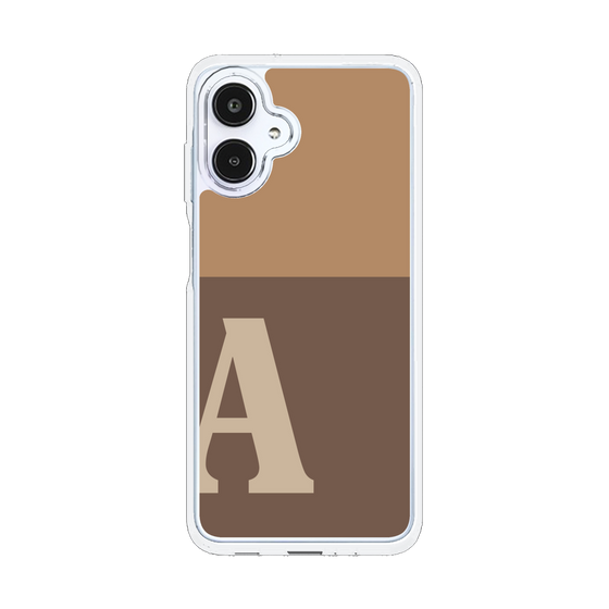 スリムプロテクションケース［ オリジナル - initial two tone - A brown ］