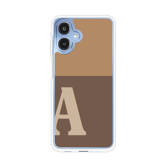スリムプロテクションケース［ オリジナル - initial two tone - A brown ］