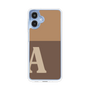 スリムプロテクションケース［ オリジナル - initial two tone - A brown ］