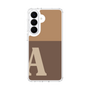 スリムプロテクションケース［ オリジナル - initial two tone - A brown ］
