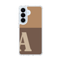 スリムプロテクションケース［ オリジナル - initial two tone - A brown ］