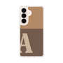 スリムプロテクションケース［ オリジナル - initial two tone - A brown ］