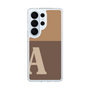 スリムプロテクションケース［ オリジナル - initial two tone - A brown ］