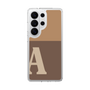 スリムプロテクションケース［ オリジナル - initial two tone - A brown ］