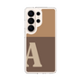 スリムプロテクションケース［ オリジナル - initial two tone - A brown ］