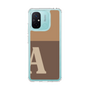 スリムプロテクションケース［ オリジナル - initial two tone - A brown ］