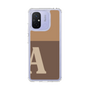 スリムプロテクションケース［ オリジナル - initial two tone - A brown ］