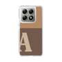 スリムプロテクションケース［ オリジナル - initial two tone - A brown ］