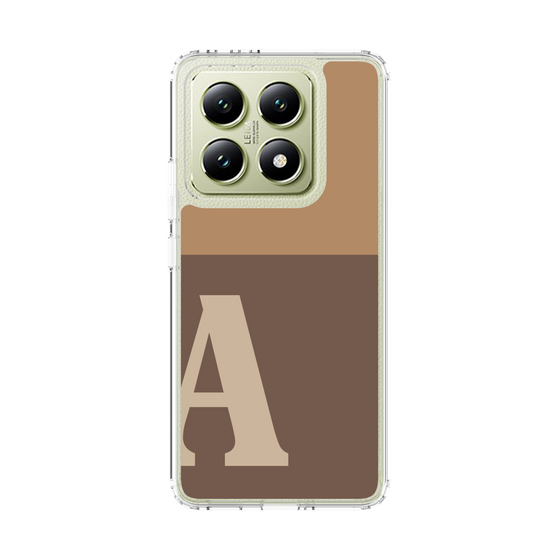 スリムプロテクションケース［ オリジナル - initial two tone - A brown ］
