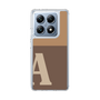 スリムプロテクションケース［ オリジナル - initial two tone - A brown ］