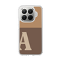スリムプロテクションケース［ オリジナル - initial two tone - A brown ］