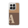 スリムプロテクションケース［ オリジナル - initial two tone - A brown ］