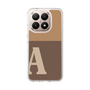 スリムプロテクションケース［ オリジナル - initial two tone - A brown ］